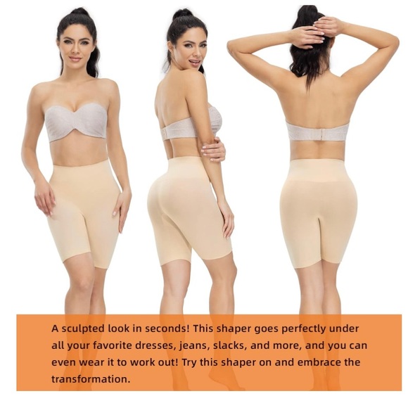 att lady | Intimates & Sleepwear | Attlady Tummy Control Shapewear Shorts For Women Boyshorts